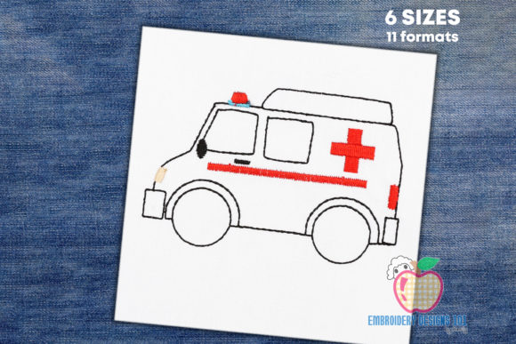 Ambulance Van on Road Sketch: A Designer’s Review