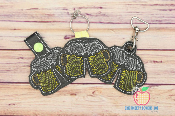 Beer Cheers Mug Dink ITH Keyfob Review