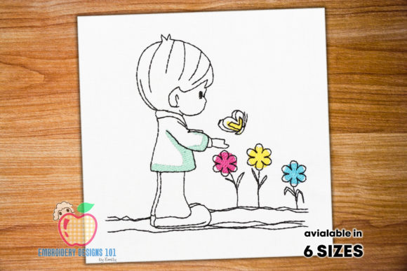 Boy with Butterfly Sketch: A Seasonal Review