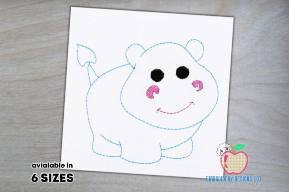 Cute Cartoon Hippo Quick Stitch Review