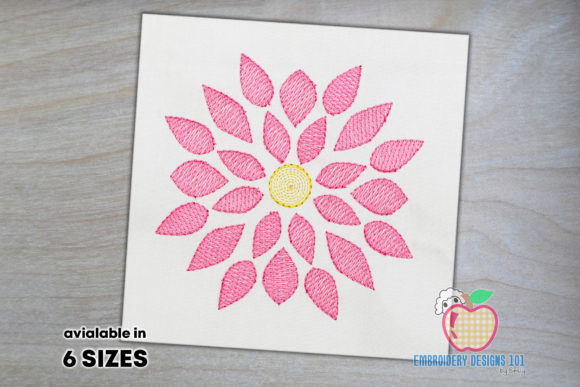 Dahlia Flower Sketch: A Designer’s Review for Business Merch
