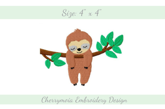 Hanging Sloth: A Sweet Embroidery Review
