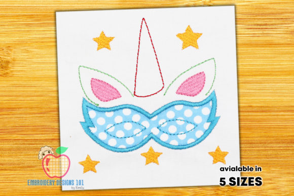 Mardi Gras Unicorn Applique Review