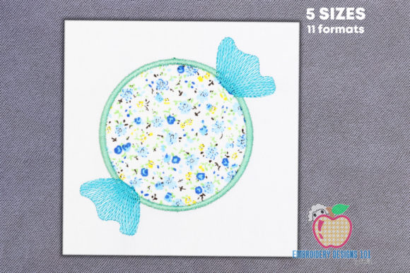 Monogram Candy Applique Pattern Review