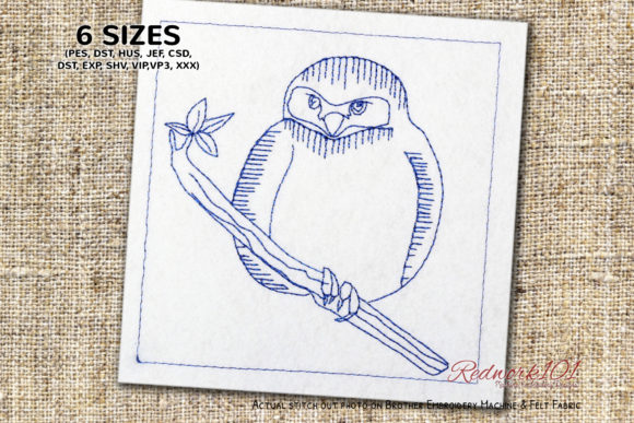 Northern Pygmy Owl Lineart Design Review