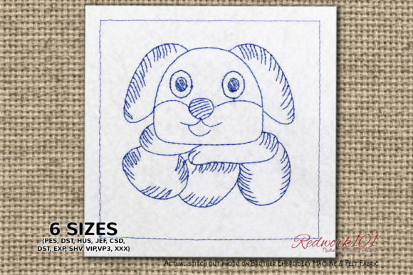 Review: Cartoon Dog on Easter Egg Lineart for Merch