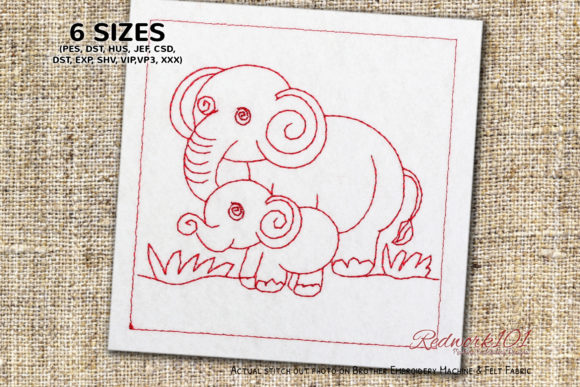 Review: Elephant Family with Baby Elephant Design
