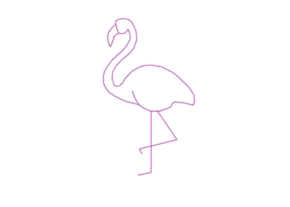 Reviewing the Flamingo Bean Stitch for Boutique Sweatshirts