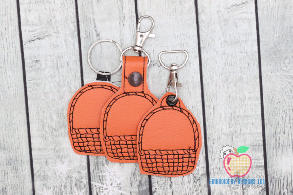 Wooden Vegetable Basket ITH Key Fob Review